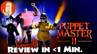 Puppet Master 2 Reviewed in Under a Minute - The Fangirl #Shorts