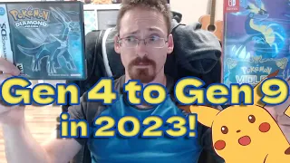 Transferring Gen 4 Pokemon to Gen 9!! From Diamond to Violet in 2023!