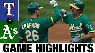 Matt Olson goes yard in 6-4 win vs. Rangers | Rangers-Athletics Game Highlights 8/6/20