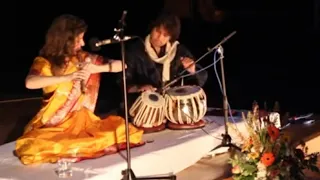 Raag Bageshri | Bansuri Flute (Stephanie Bosch) / Tabla (S.Bhattacharya) | & Butoh Dance..