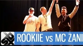 ROOKIIE vs MC ZANI  |  Shootout Beatbox Battle Quarter Final |  Vokal Total '13