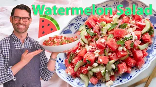 Delicious Watermelon Salad for Summer