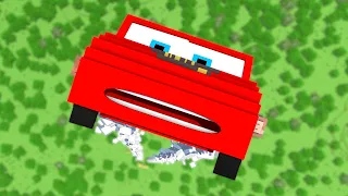 Disney Pixar's Cars in Minecraft 3 - Minecraft Animation