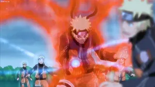 Naruto Usa Mil clones para Entrenar Ninjutsu Elemental | Naruto Shippuden Latino