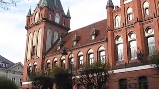 Ratusz w Lęborku, Polska /Lebork City Hall, Poland /Ратуша в Лемборке, Польша.