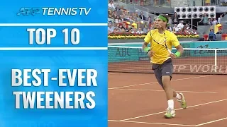 Top 10 Best ATP Tennis Tweeners Ever 🌭