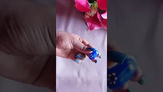 DIY Earring from empty medicine wrapper /DIY/ unique craft spot #youtubeshorts #ytshorts #shorts