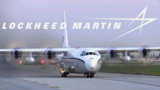 PRIVATE C-130 | Lockheed L-100-30 Hercules N3755P Takeoff from San Jose International Airport