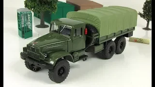 RC КрАЗ 214Б радиоуправляемая модель в масштабе 1:43 ЧАСТЬ 1