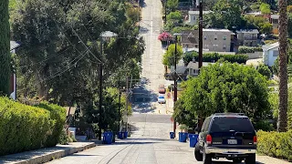 STEEPER than San Francisco! : Walking Baxter Street in Los Angeles