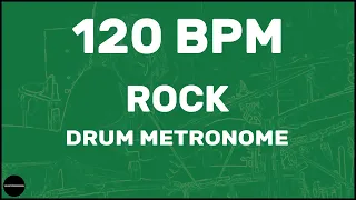 Rock | Drum Metronome Loop | 120 BPM