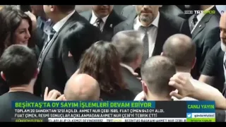 Ahmet Nur Çebi ve Fuat Çimen seçim kutlamasında