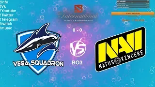 🔴 [RU] Vega Squadron VS Natus Vincere - The International 2019: CIS Qualifier Playoff BO3