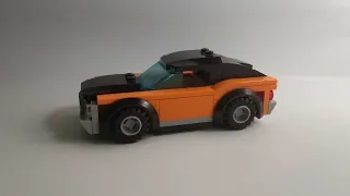 How to build a Lego Classic Sport Car With Roof (MOC) Version 2