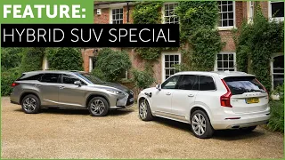 Volvo XC90 T8 Vs Lexus RX L Hybrid SUV Road Test w/ Tiff Needell