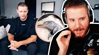 Unge REAGIERT auf Inscope Baby Delfin Statement | #ungeklickt