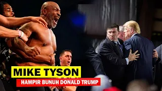 MIKE TYSON vs DONALD TRUMP🥊 Donald Trump KETAKUTAN SETENGAH MATI