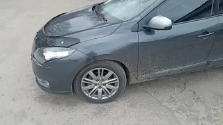 Renault Megan 3 Scenic. Меняем размер шин Eku Tweaker #renault