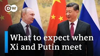 Xi Jinping to make state visit to Moscow in support of Putin | DW News