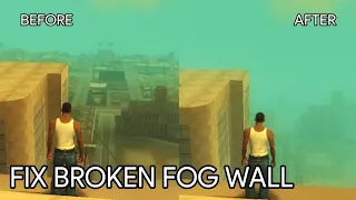 Fix Broken Fog Wall - Skygfx - Improved Vanilla Timecyc - GTA SA Mobile