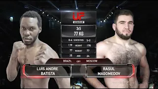 Международный турнир ММА проф лиги #UFL 4 @universalfighters6521  Расул Магомедов 🇷🇺🆚️🇧🇷 Луис Батиста