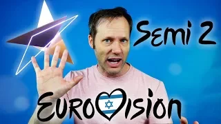 First reaction & my top 2019 songs - Semi-final 2 Eurovision Song Contest