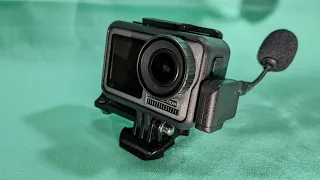 Адаптер для подключения внешнего микрофона к Dji Osmo Action