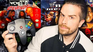 Playing Every N64 Wrestling Game in one video