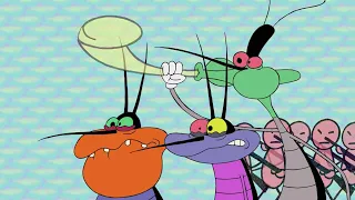 हिंदी Oggy and the Cockroaches 🖍️ सेना खीं  Hindi Cartoons for Kids