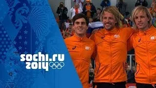 Men's Speed Skating - 500m - Mulder Wins Gold | Sochi 2014 Winter Olympics