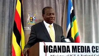 Minister of Finance Matia Kasaija cautions public to go slow on use of crypto currency.