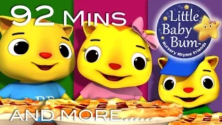 Three Little Kittens | 90min of LittleBabyBum - Nursery Rhymes for Babies! ABCs and 123s