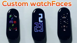 SET A Custom Watch Faces for Mi Band 4/5/6/7 on iPhone