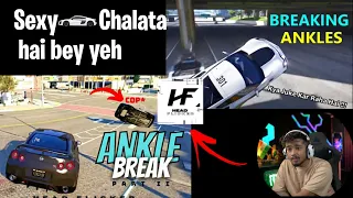 Scout Reacts to Cheeku's Ankle Breaks | Cheeku the best driver of India | @HeadFlicker