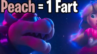 BOWSER’S song but every time he says “peaches” there is a fart ☠️☠️