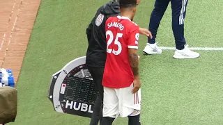 Jadon Sancho Manchester United Debut vs Leeds 14/08/21