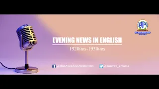 Akashvani News Kohima Evening English Bulletin on May 25, 2024.