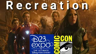 Avengers : Infinity War (D23/Comic con Trailer) Recreation