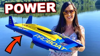 BEST PERFORMANCE Brushless RC Speed Boat! - Pro Boat UL-19 30" Hydroplane