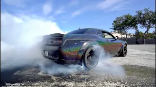 Dodge DEMON Burnout Compilation! 👹