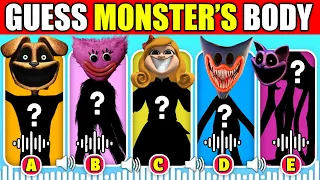 IMPOSSIBLE Guess The Body & EMOJI | Poppy Playtime Chapter 3 | Smiling Critters | Catnap