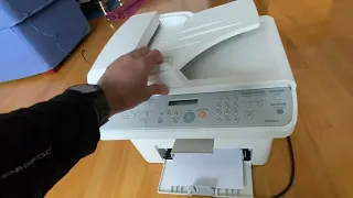 Samsung SCX-4521F Copier Printer Fax Scanner with  toner . Demo Video . Free