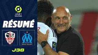 AC AJACCIO - OLYMPIQUE DE MARSEILLE (1 - 0) - Résumé - (ACA - OM) / 2022-2023