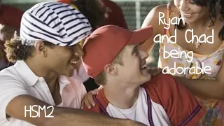 Ryan and Chad being adorable for 2 minutes g̶a̶y̶ straight