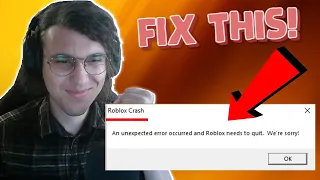 How To Fix Roblox Crashing