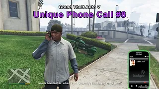 Franklin calls Jimmy after Marriage Counseling - Unique Phone Call #8 - GTA 5