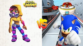 Subway Surfers VS Sonic Dash 2: Sonic Boom : Miss Maia VS Sonic : Boss Battle Eggman
