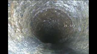 Video Sewer Camera Footage 20235611-  Video 1 of 2