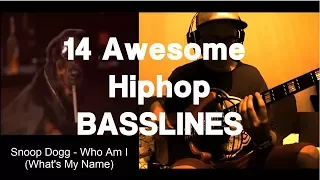 14 Awesome Hiphop basslines