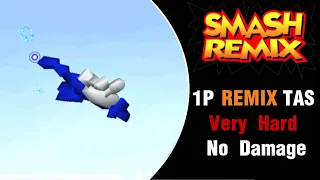 Smash Remix [TAS] - Dragon King (Pepsiman) Remix Mode (Very Hard, No Damage)